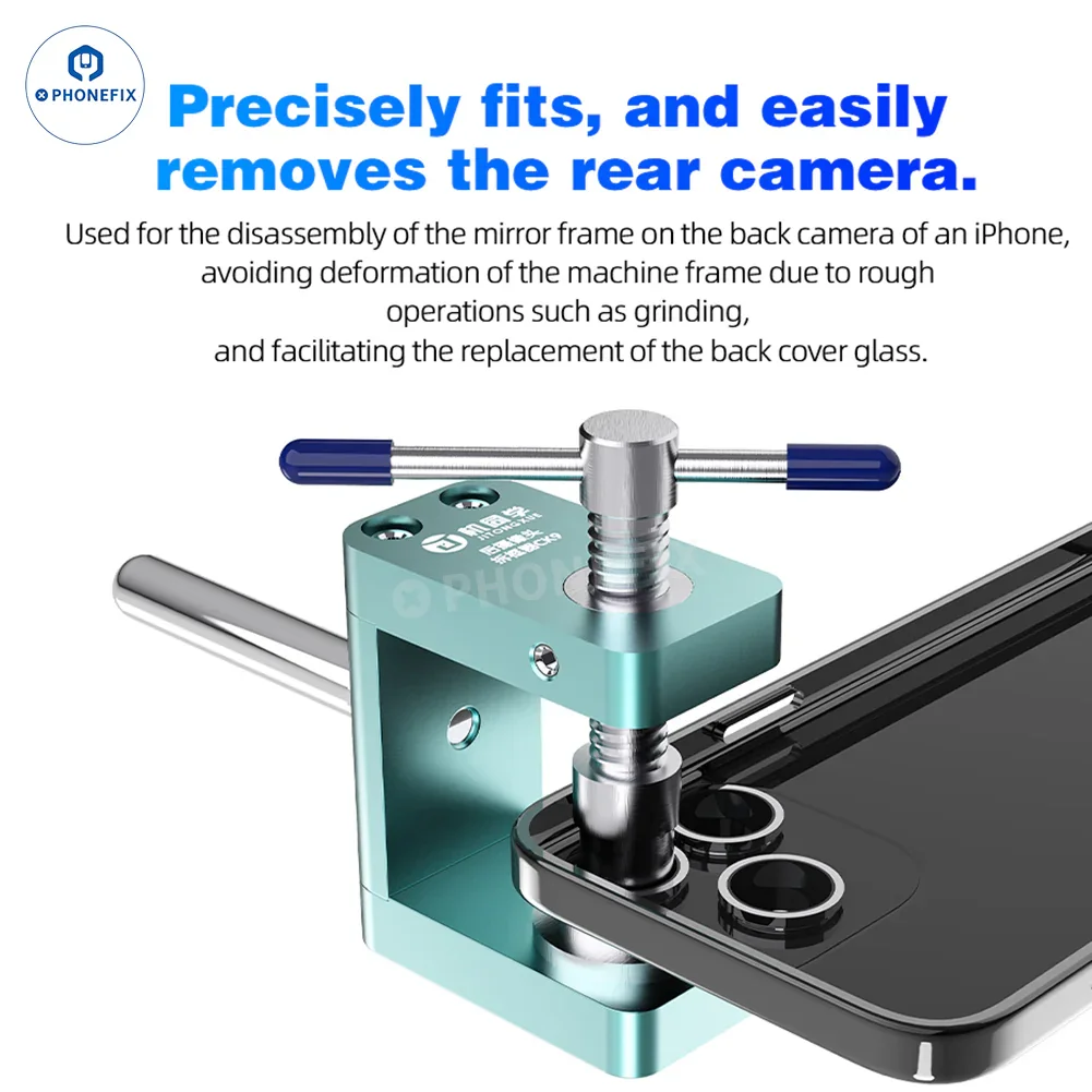 JTX CK9 iX73 Rear Camera Frame Remover For iPhone X-16 Pro Max - Image 4
