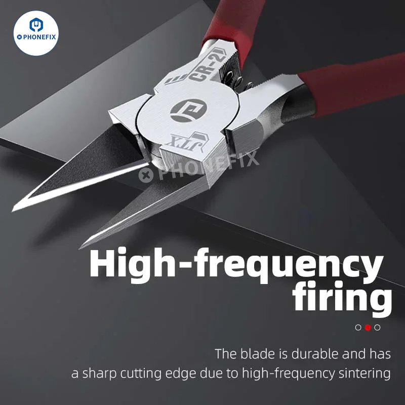 JTX CR-2 Chromium Vanadium Steel Cutting Pliers for Phone Repair - Image 4