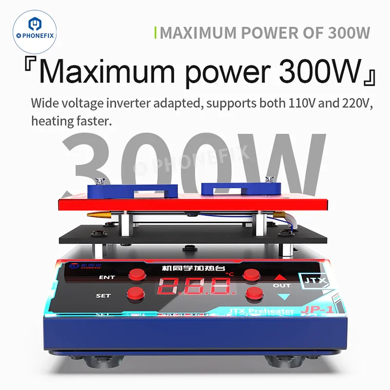 JTX JP-1 Universal Preheater for Phone PCB Layering Glue Removal - Image 3