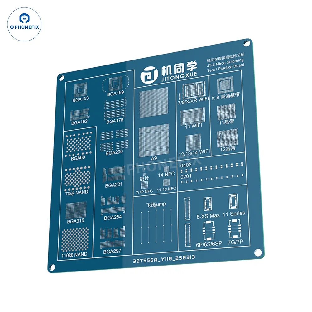 JTX JT-6 Phone PCB BGA Soldering Test Practice Board - Image 10