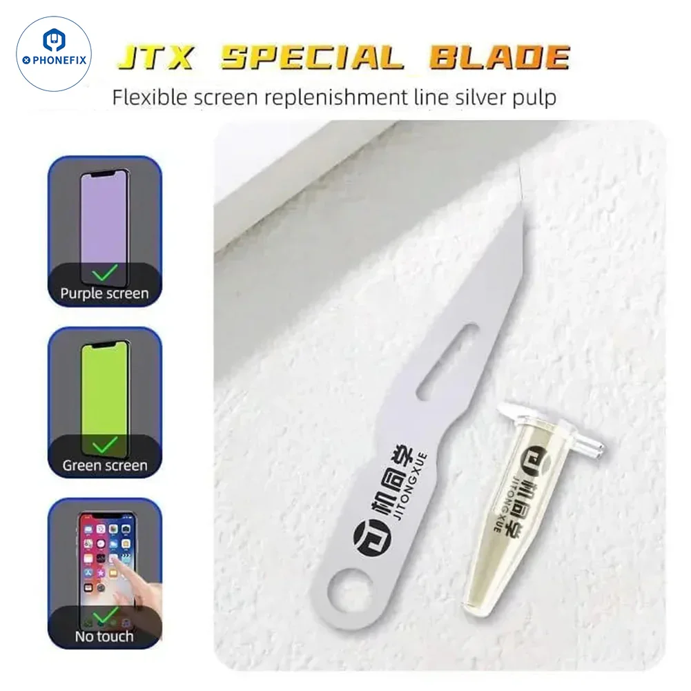 JTX Nano Conductive Silver Paste For Phone Screen Line Circuit Repair - Image 3