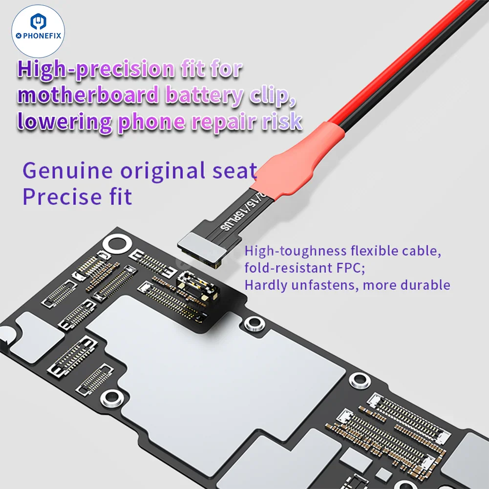 JTX P6 Power Cable with Soft FPC Socket for iPhone 6-16 Pro Max - Image 2