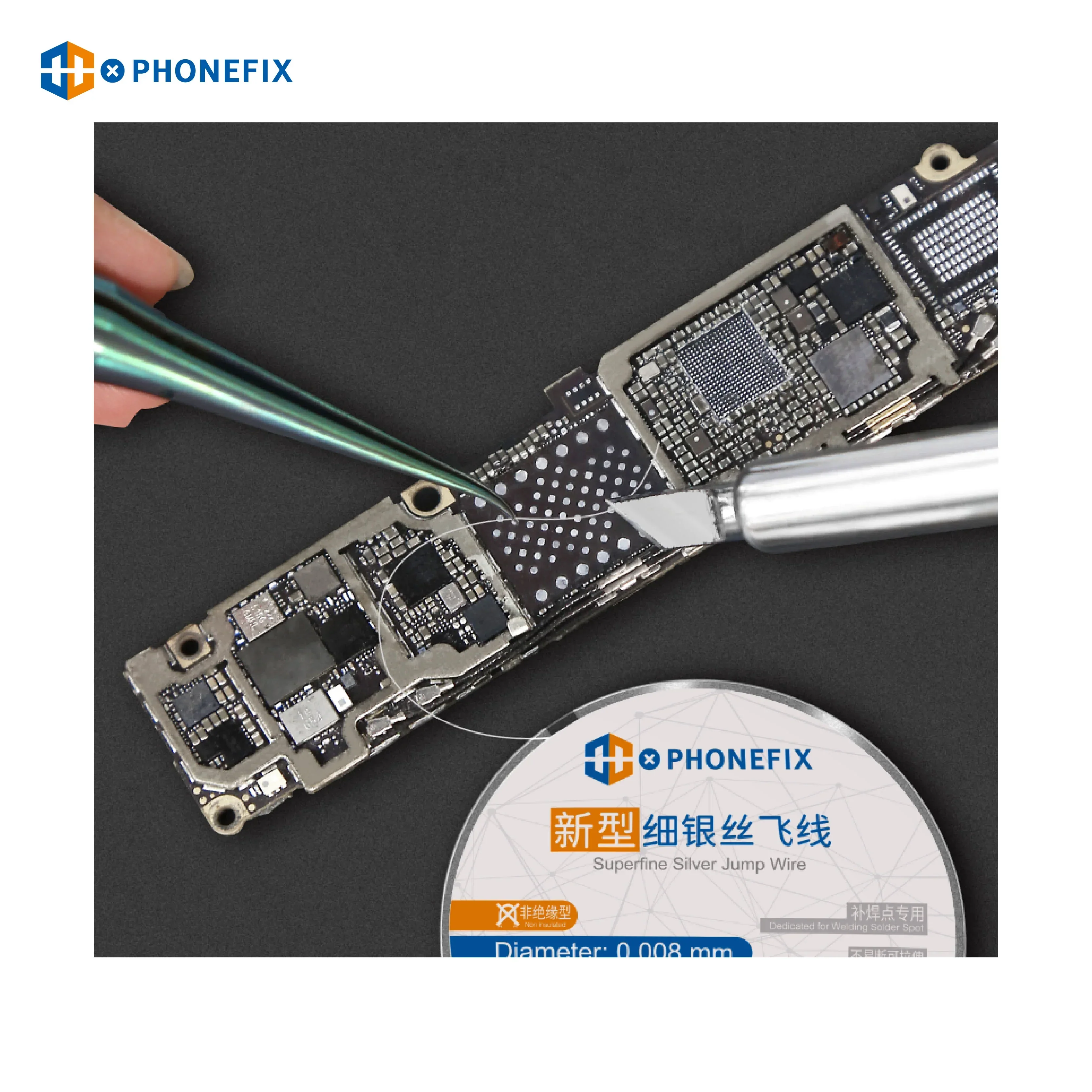 Jump Wire 0.008m Alloy Wire Fly Line Motherboard Soldering Repair - Image 10