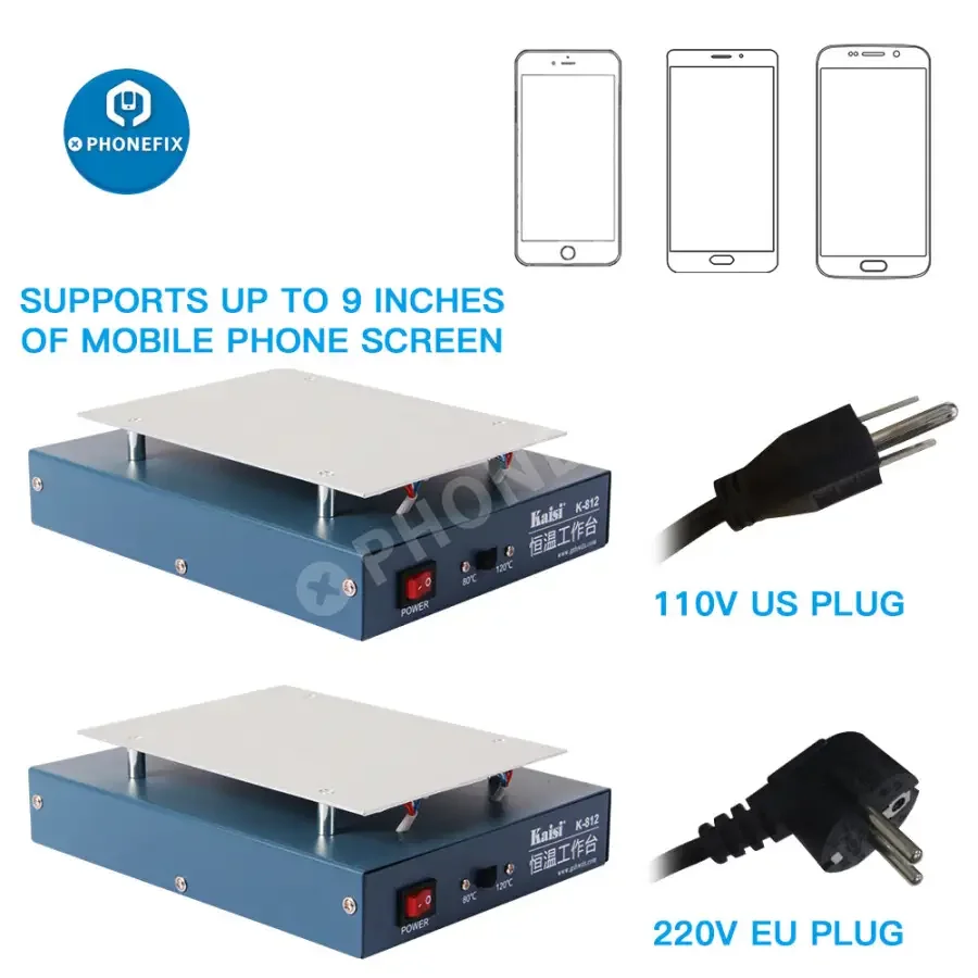 K-812/816 LCD Screen Separator Glass Removal Machine For Phone Repair - Image 9