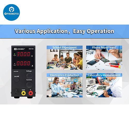 K3010D Variable DC Power Supply 30V 10A Cell Phone Repair Tool - Image 8