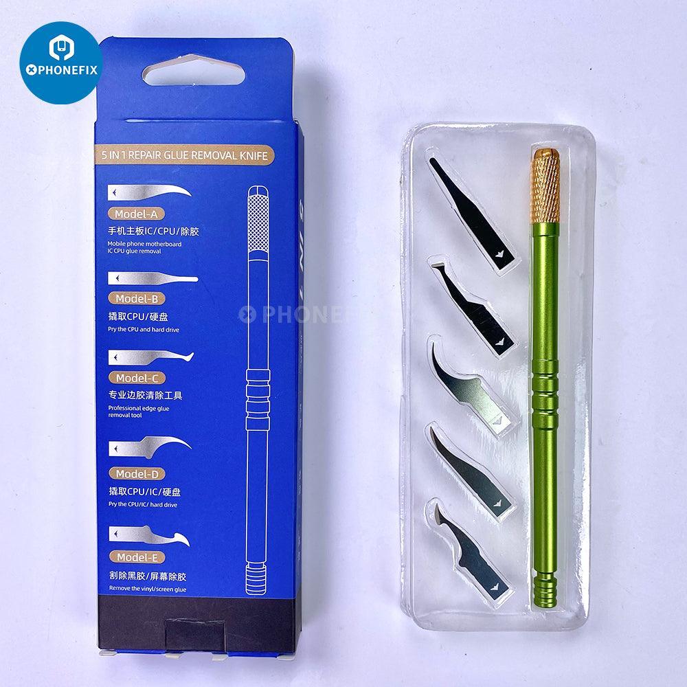 Kaigexin CPU Glue Removal Blade Kit Chip Scraper Pry Knife - Image 7