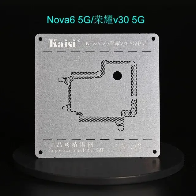 Kaisi 2D Middle-level BGA Reballing Stencil For HUAWEI P40/P30/V30pro - Image 5