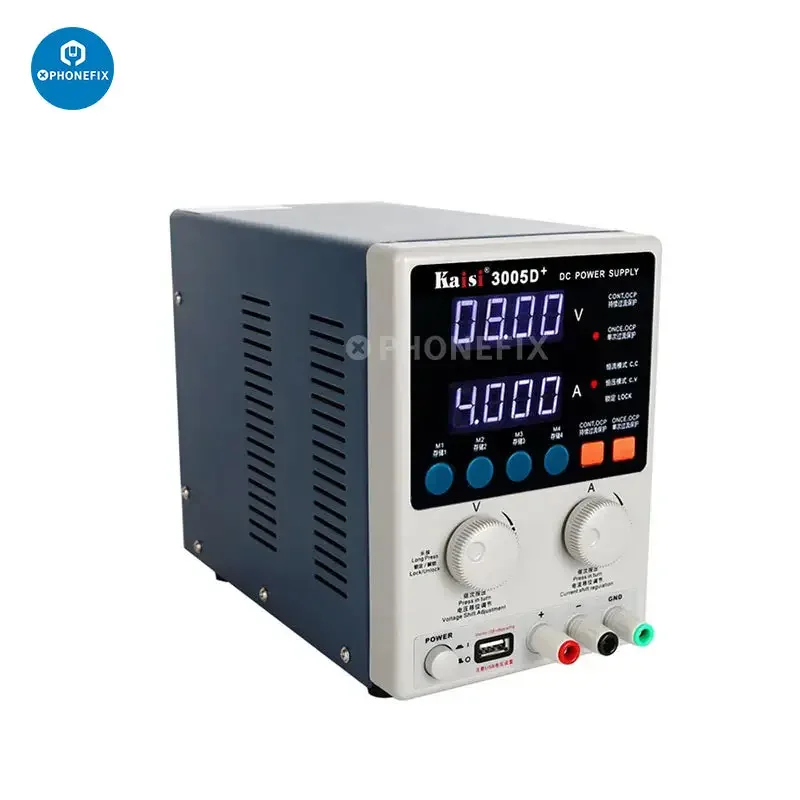 Kaisi 3005D+ 30V 5A Digital Adjustable CNC DC Power Supply - Image 3