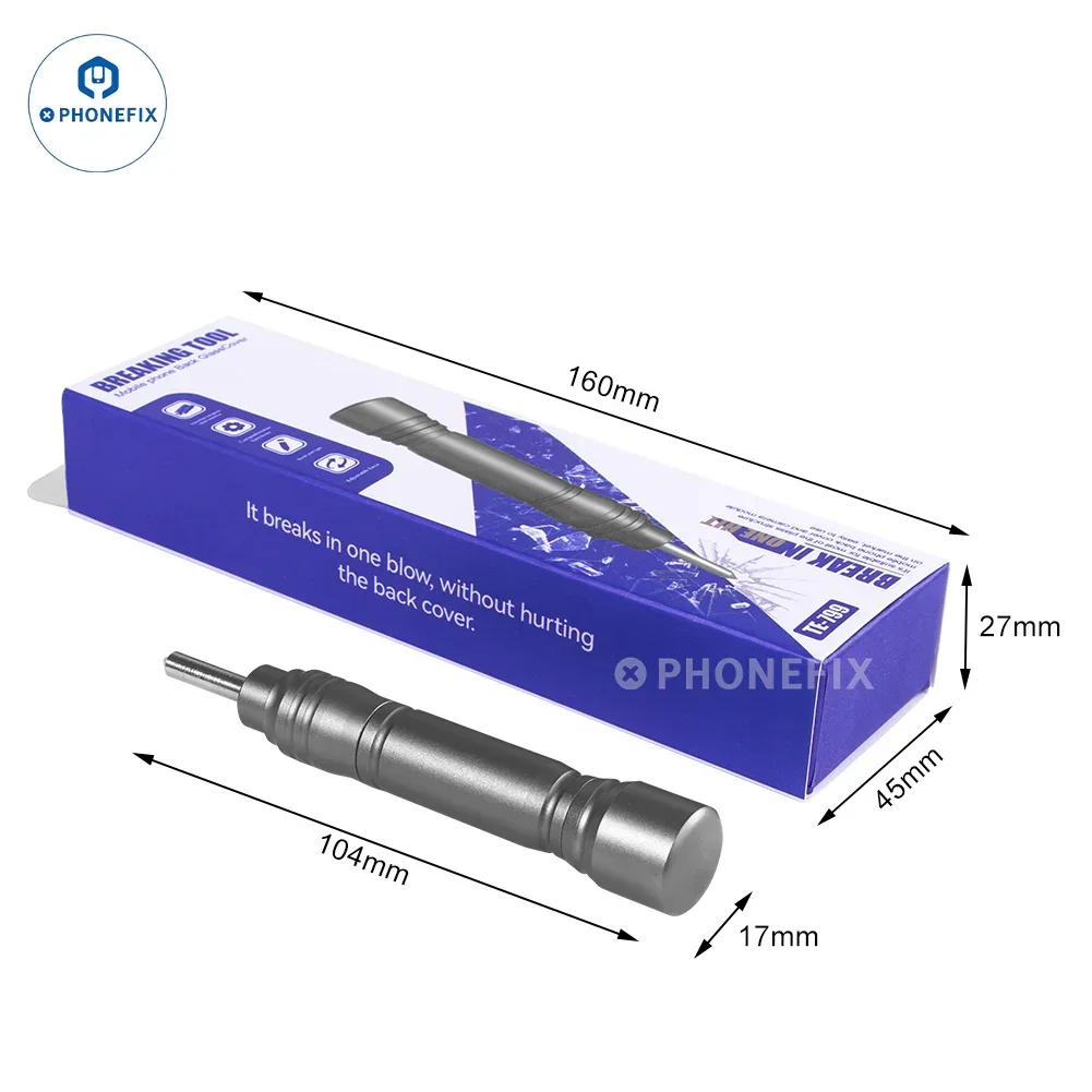 Mechanic iRock 5 Boulder Glass Breaking Pen for iPhone Rear Glass - Image 4
