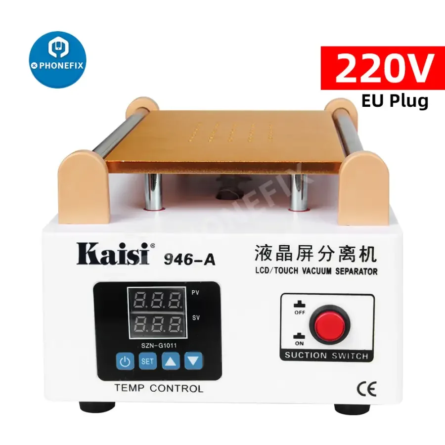 Kaisi 946A LCD Screen Separator Built-in Pump Vacuum Glass Machine - Image 8