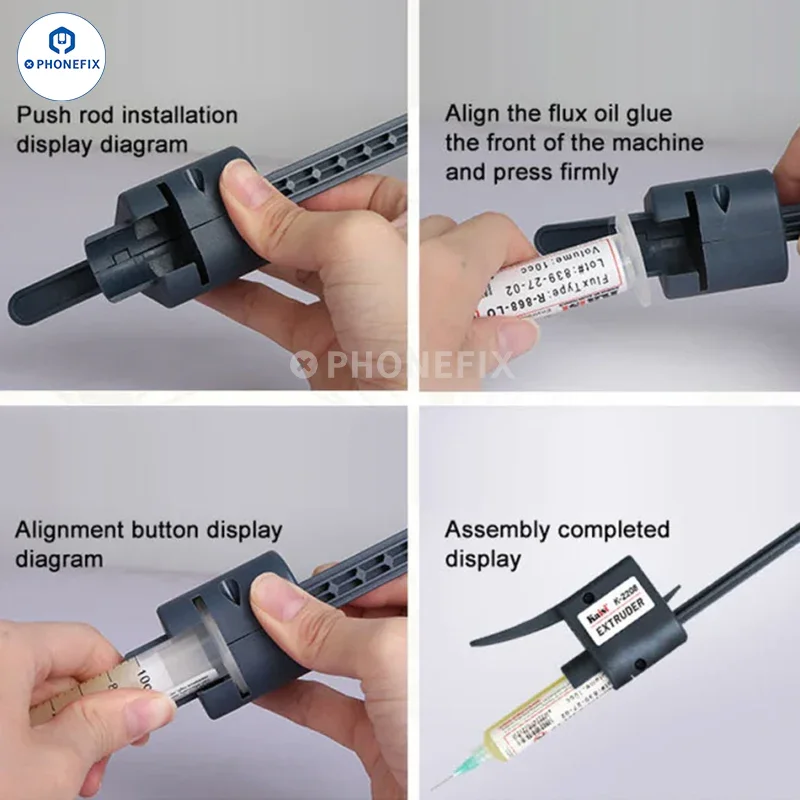 Kaisi K-2208 Solder Paste Extruder Booster Manual Glue Gun - Image 3