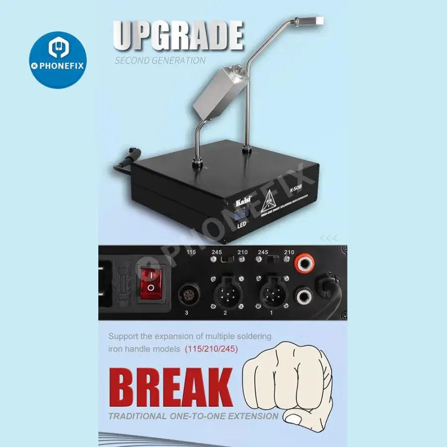 Kaisi K-508 Soldering Station Extension T210 T245 Handle Holder - Image 3