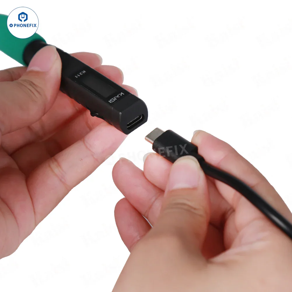 Kaisi K211 Portable USB Electric Soldering Iron With C210 Tips - Image 4