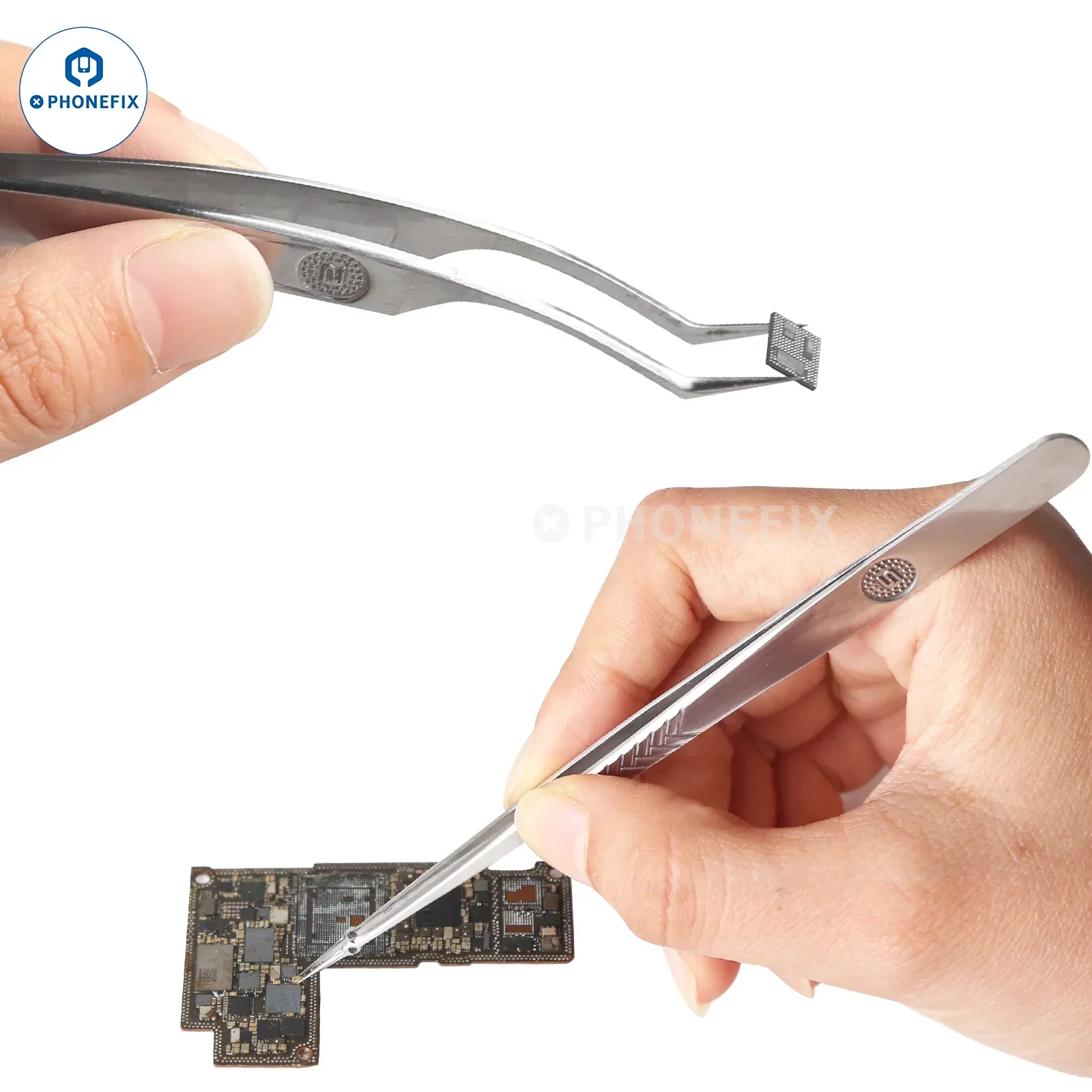 KAISI Ling 11/15/18 Stainless Steel Tweezers for Mobile Phone Repair - Image 2