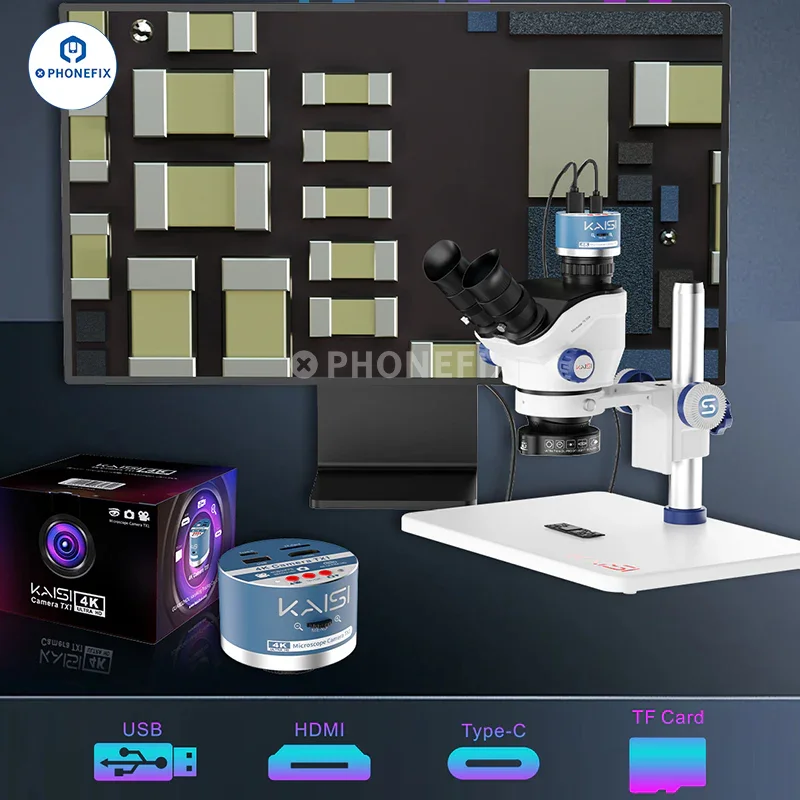 Kaisi TX1 4K HD Dual Interface Industrial Microscope Camera - Image 3