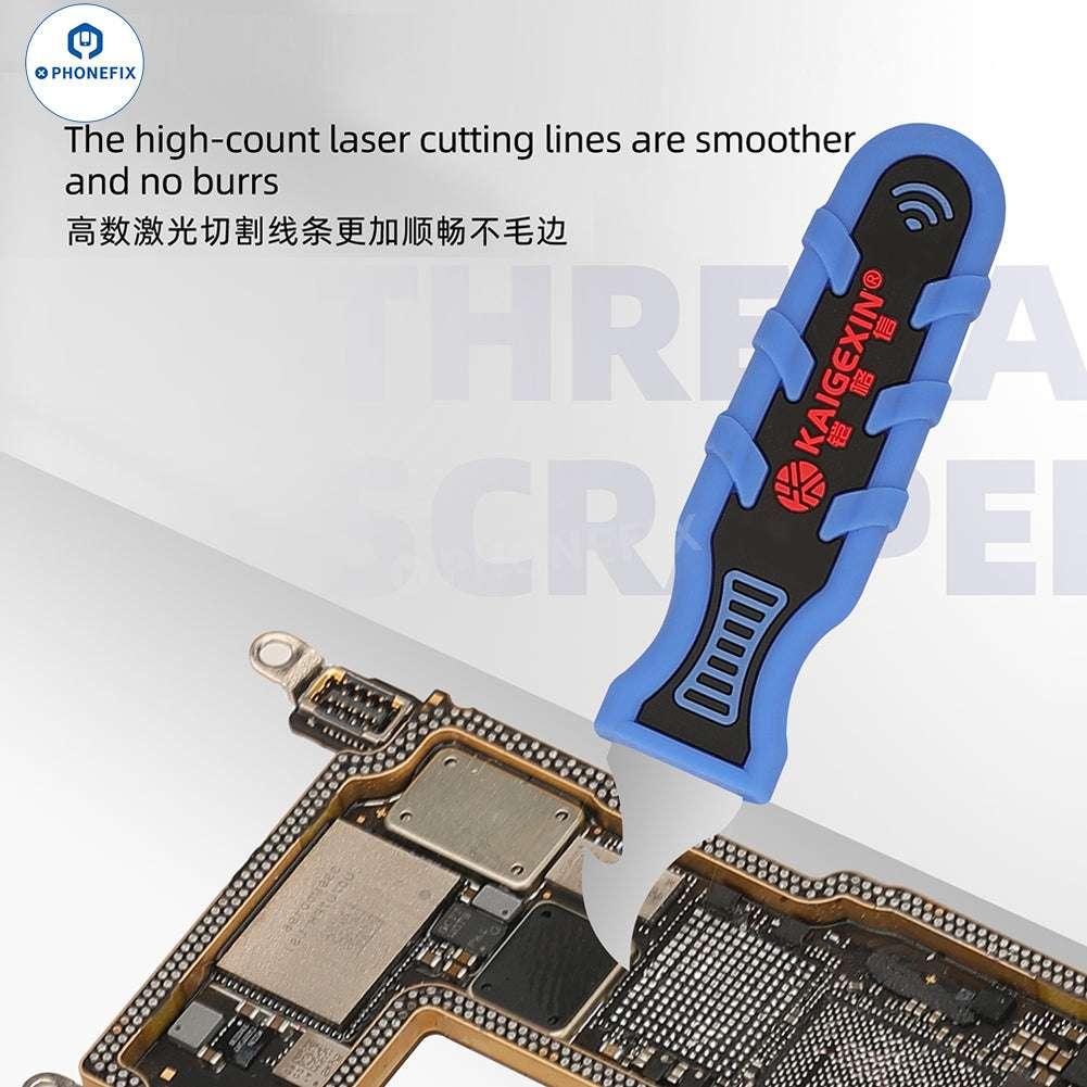 KGX-3JK Phone PCB Repair Tin Scraper Glue Removal Shell Opening Knife - Image 2