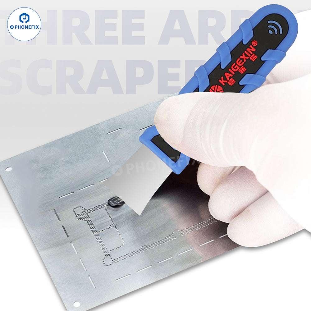KGX-3JK Phone PCB Repair Tin Scraper Glue Removal Shell Opening Knife - Image 4