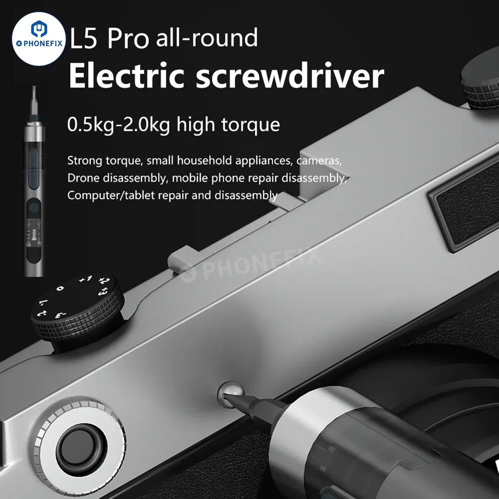 L5Pro Electric Screwdriver Mobile Repair Disassembly Tool Kit - Image 6