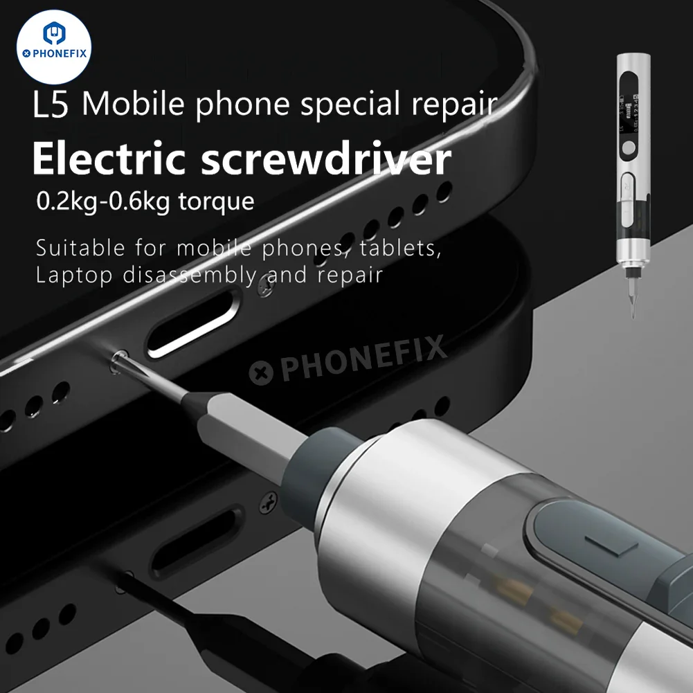 L5Pro Electric Screwdriver Mobile Repair Disassembly Tool Kit - Image 7