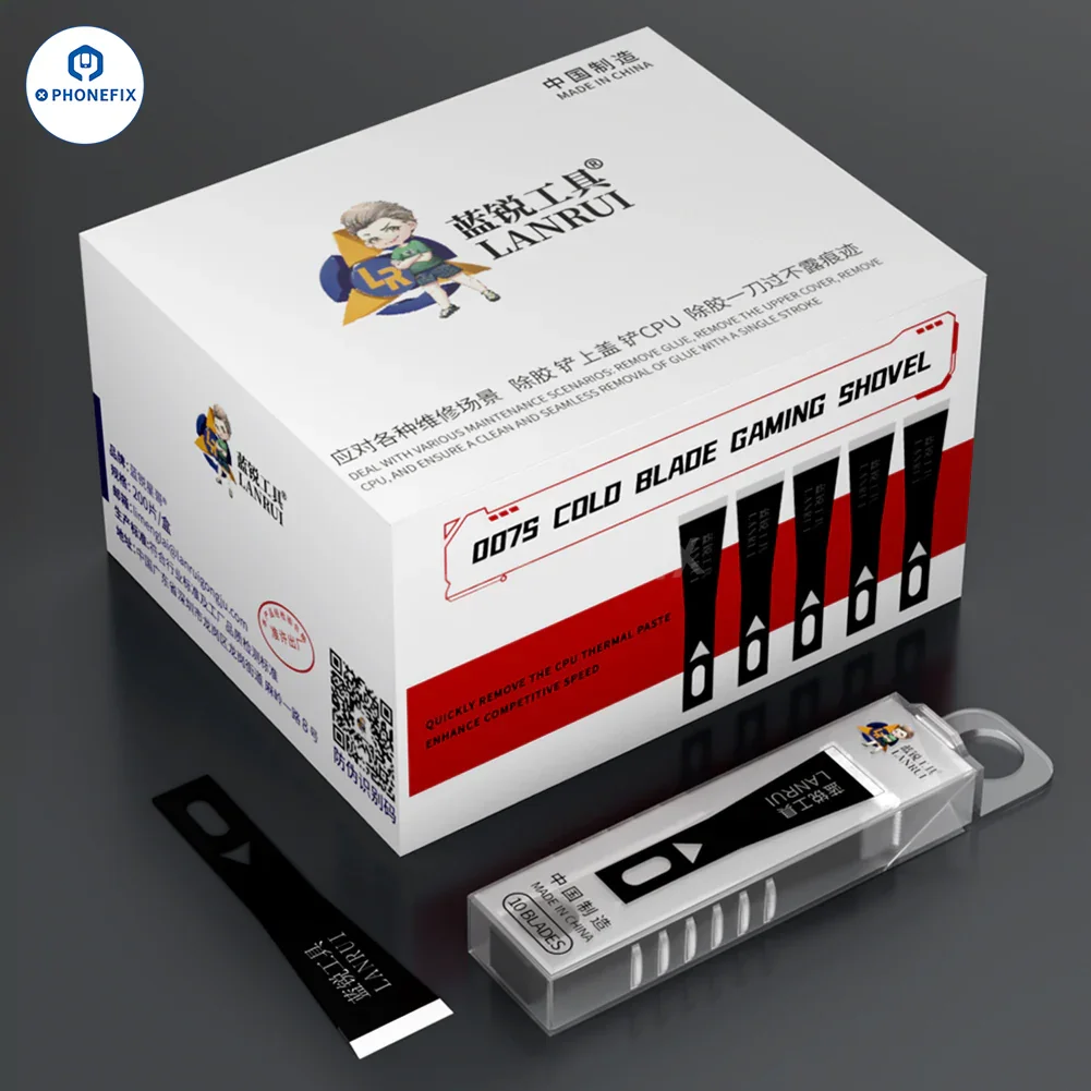 LANRUI 007 Cold Blade Mobile CPU Shovel Glue Removal Knife - Image 15
