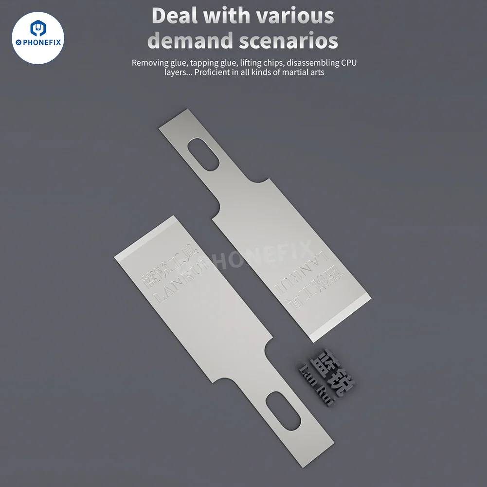 LANRUI 007 Cold Blade Mobile CPU Shovel Glue Removal Knife - Image 8