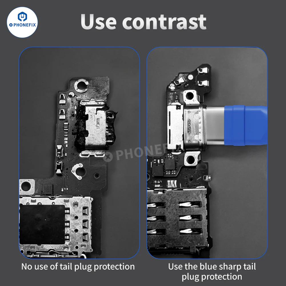 LANRUI A98 Type-C Charging Tail Plug Port Anti-melt Protection Cover - Image 3