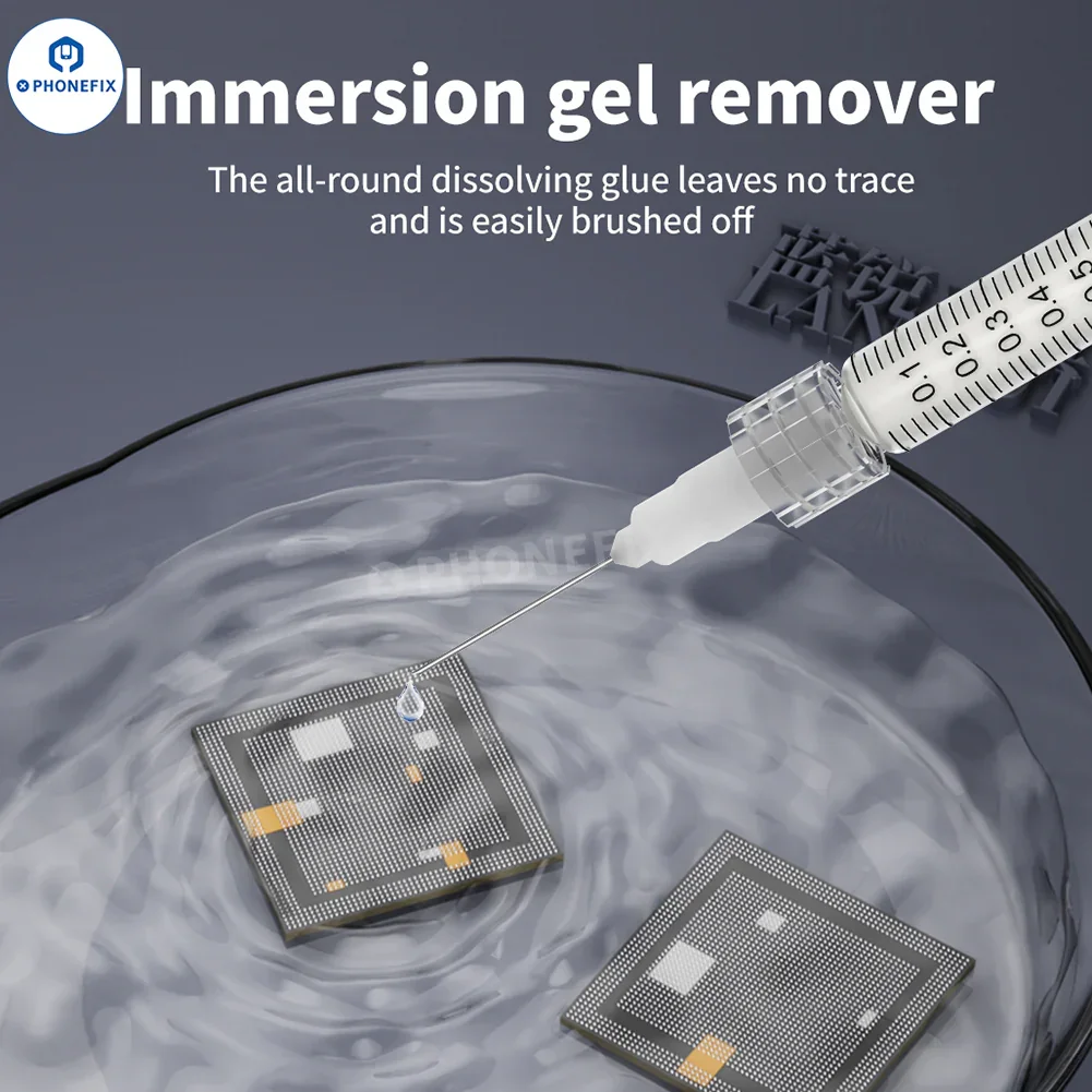 LANRUI Chip Adhesive Cleaner for iPhone CPU Glue Removal - Image 3