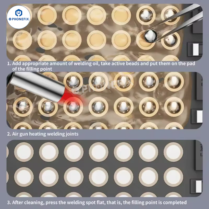 LANRUI CT60 CT80 Solder Joints Active Ball for Phone PCB Repair - Image 2