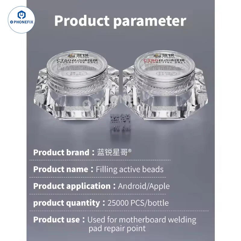 LANRUI CT60 CT80 Solder Joints Active Ball for Phone PCB Repair - Image 5