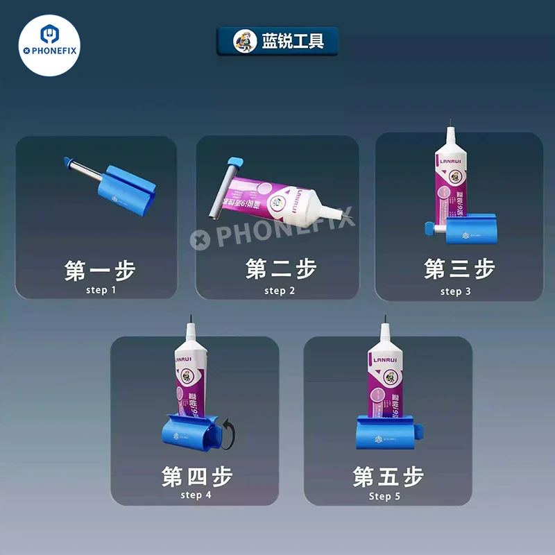 LANRUI i9 Active Adhesive N95 Metal Glue Squeezer for Screen Repair - Image 3