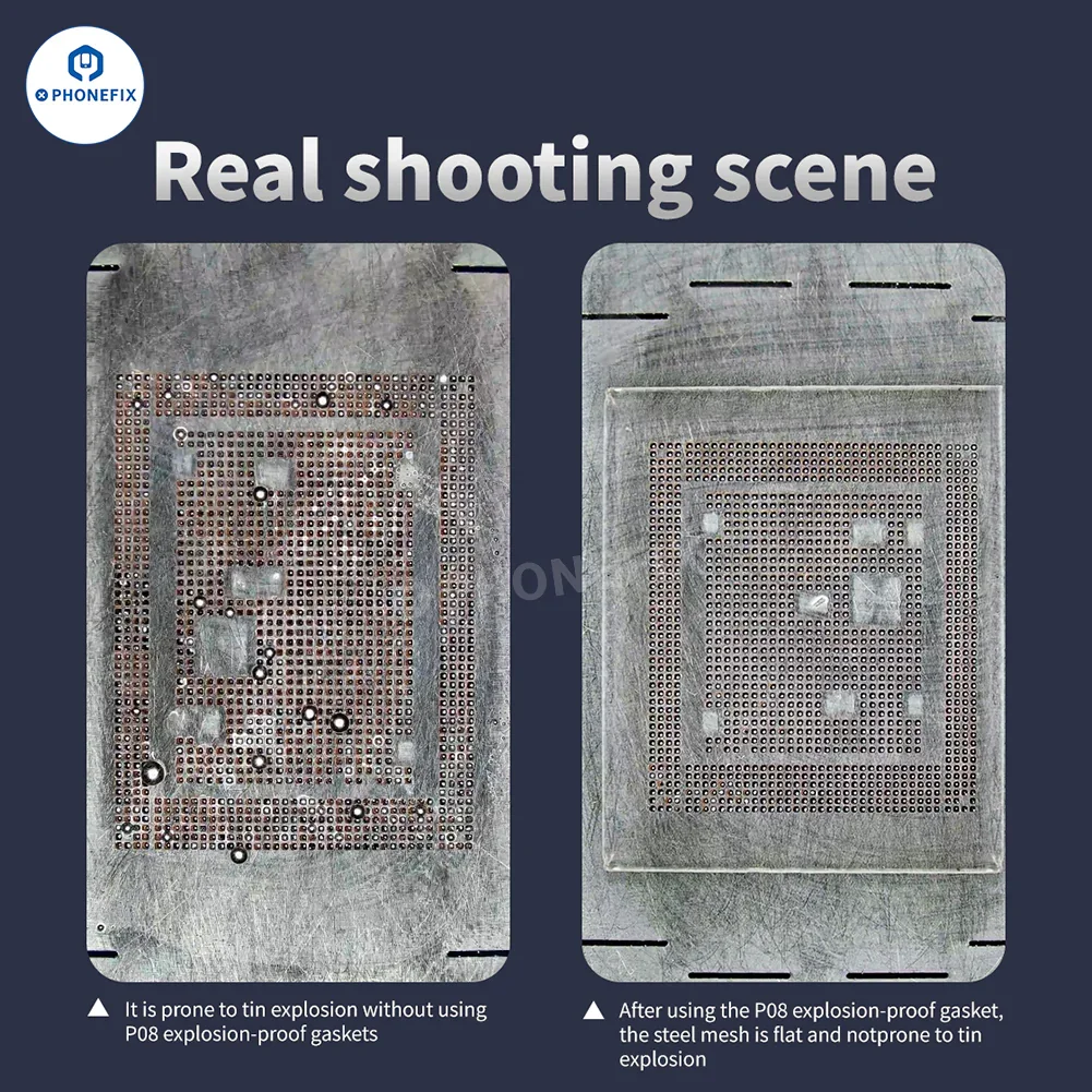 LanRui P08 Tin Explosion-proof Gasket for Phone CPU IC Soldering - Image 6