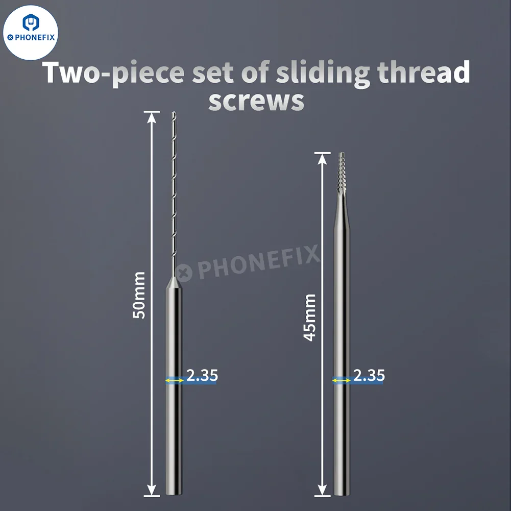 LANRUI U8 Sliding Drill Bit for Phone Stripped Screw Grinding Removal - Image 5