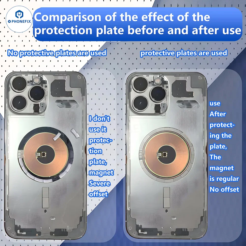 Lanrui Z9 Z9S iPhone Wireless Charging Magnetic Protection Plate - Image 2