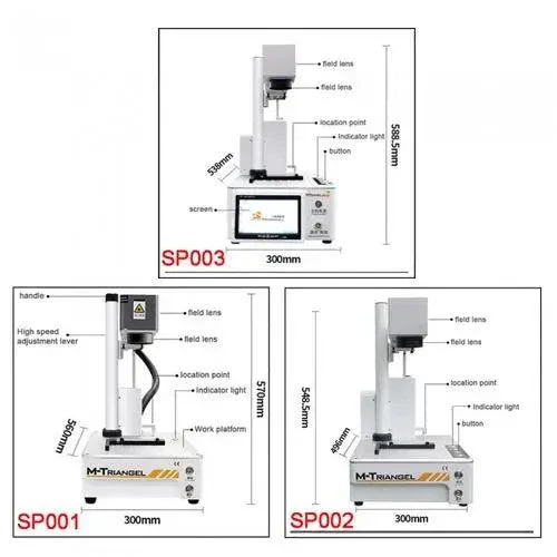 Laser Marking Machine For Phone Screen Glass Back LCD Separating - Image 2