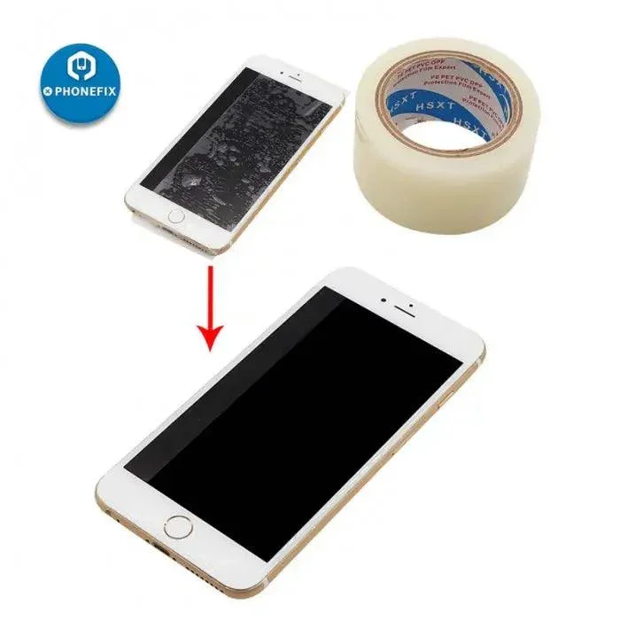 LCD Screen PE Film Dedust Adhesive Tape Phone Screen Pasting Tool - Image 2