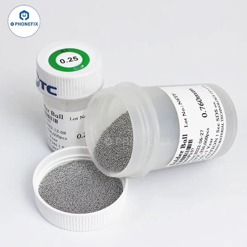 Leaded Tin Solder Balls for BGA Reballing Soldering Balls Particle - Image 4