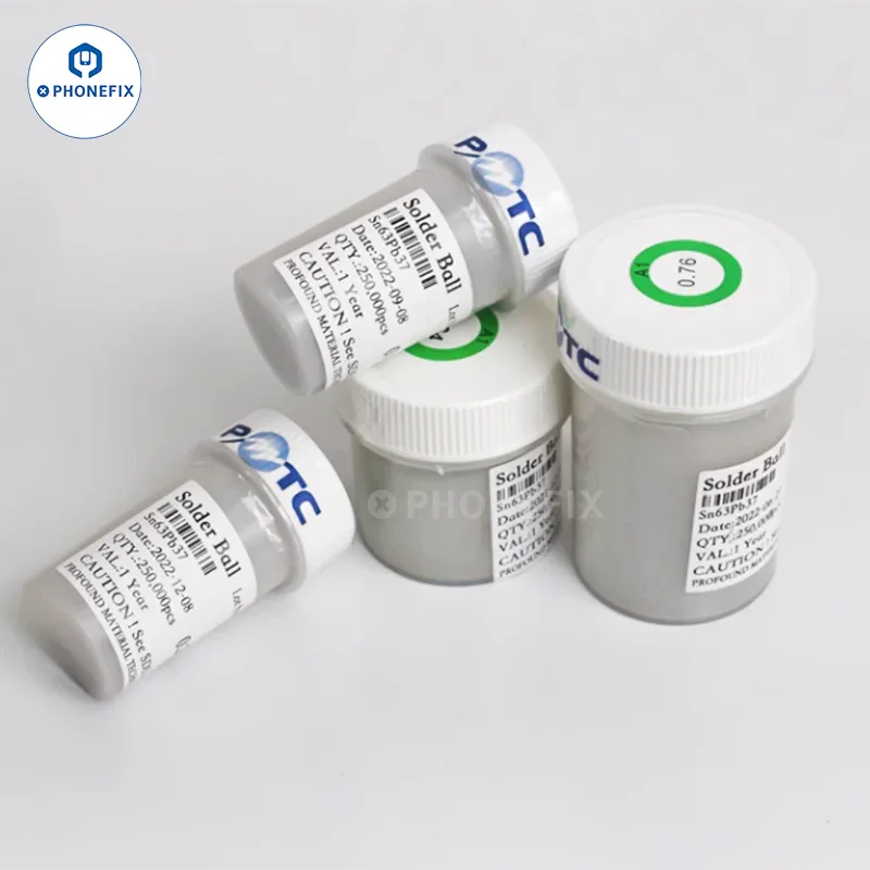 Leaded Tin Solder Balls for BGA Reballing Soldering Balls Particle - Image 5