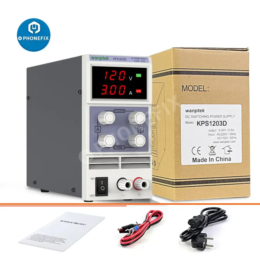 LED Lab Power Source Stabilized DC Power Supply Voltage Regulator Switch - Image 2