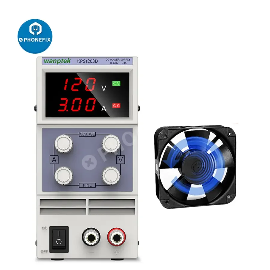LED Lab Power Source Stabilized DC Power Supply Voltage Regulator Switch - Image 7