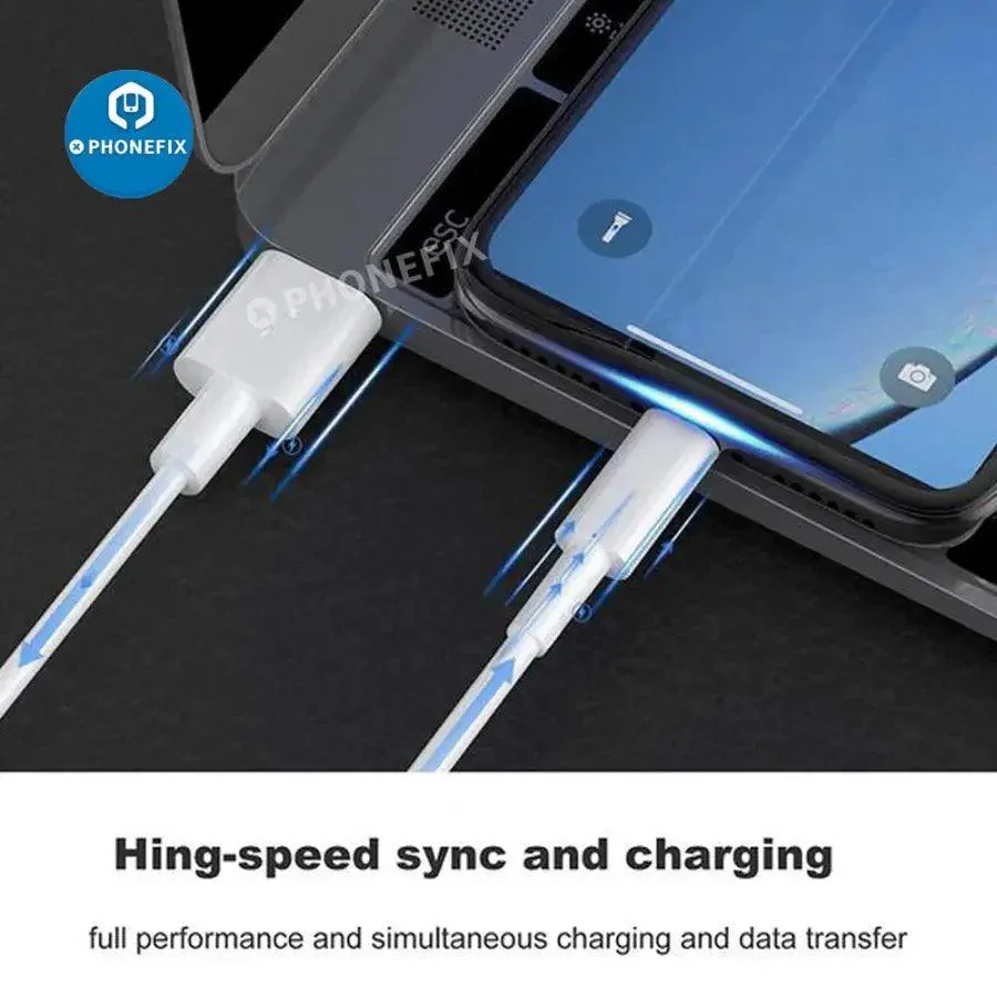 Lightning to USB Cable MFi Certified Charger (1M) For iPhone iPad - Image 5