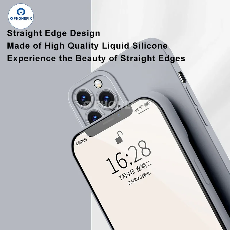 Liquid Silicone Full Protection Case for iPhone 11-15 Pro Max - Image 4