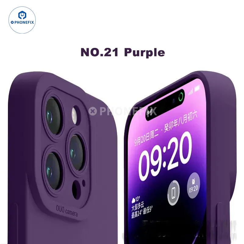 Liquid Silicone Full Protection Case for iPhone 11-15 Pro Max - Image 8