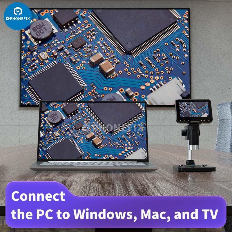 LP050 4.3Inch 1000X Digital Microscope 20MP Camera Video Recorder - Image 3