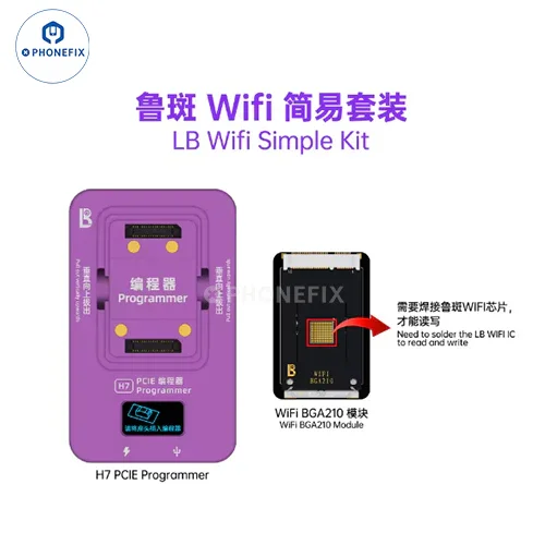 LUBAN H7 PCIE Nand Programmer BGA110/315/60/70 WIFI IC Module - Image 20