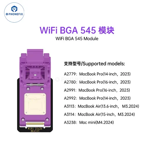 LUBAN H7 PCIE Nand Programmer BGA110/315/60/70 WIFI IC Module - Image 22