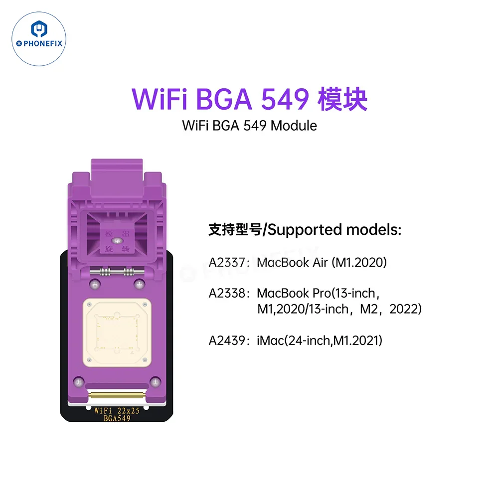 LUBAN H7 PCIE Nand Programmer BGA110/315/60/70 WIFI IC Module - Image 27