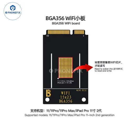 LUBAN H7 PCIE Nand Programmer BGA110/315/60/70 WIFI IC Module - Image 30