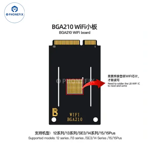LUBAN H7 PCIE Nand Programmer BGA110/315/60/70 WIFI IC Module - Image 34