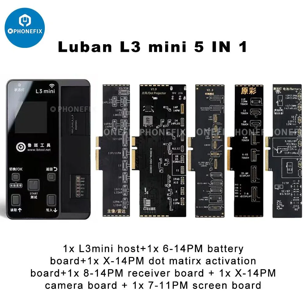 Luban L3 Mini Programmer For iPhone Face ID Battery LCD Repair - Image 2