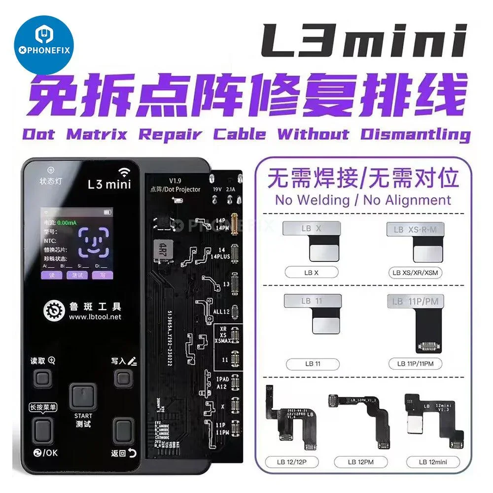Luban L3 Mini Programmer For iPhone Face ID Battery LCD Repair - Image 3